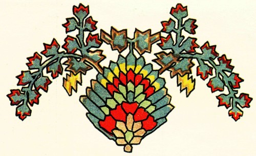 Floral pattern.