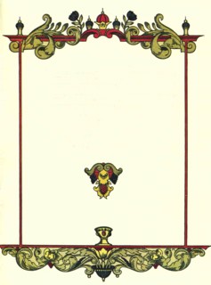 Ornamental frame.