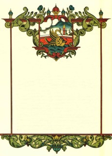 Ornamental frame.
