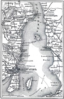 Map of Copenhagen.