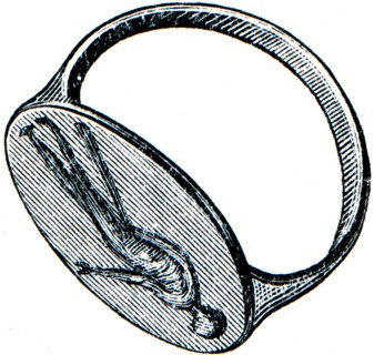 Greek ring.