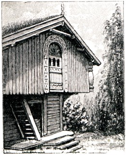 Country house in Christiania, Norway.