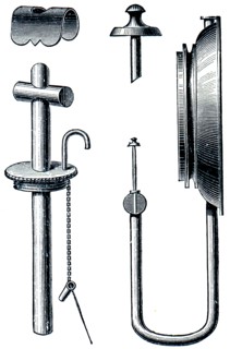 Lamp for light oils.