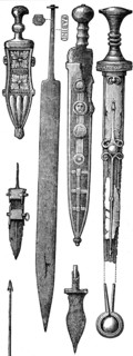 Weapons.