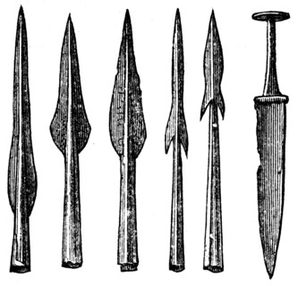 Weapons.