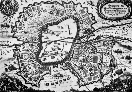 Swedish camp at Nuremberg.