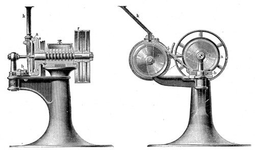 Machine for applying Gurts.