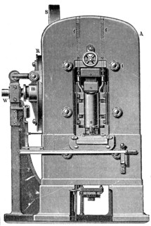 Printing press.