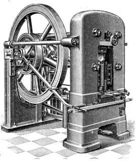 Printing press.