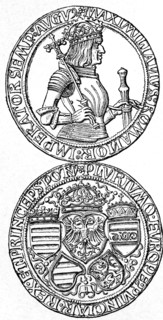 Thaler of the empire of Maximilian 1.