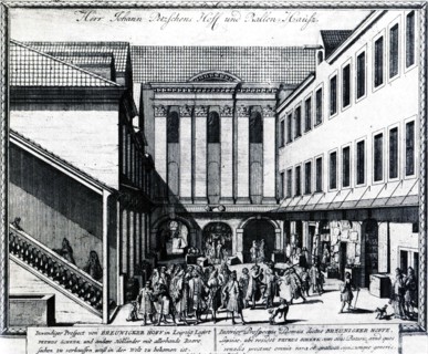 Peter Schlenk, Breunigkers courtyard.