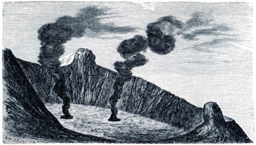 Crater of Mount Etna.