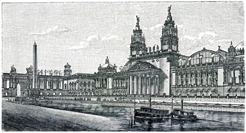 Pavilion Industry on the International Exhibition in Chicago.
