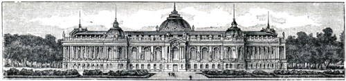 Small Palace of Art - Petit Palais des Beaux-Arts on the Champs Elysees, Paris.
