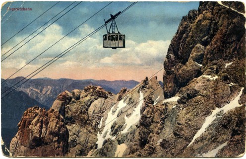 Munih shows Bayerische Zugspitzbahn.