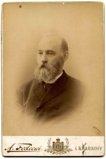 A man with a beard.
