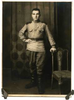 Soviet Army soldier.