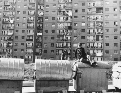 Italy. Turin. Working-class Neighbourhood. 1970