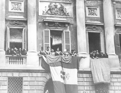 Italy. Fascism. Benito Mussolini