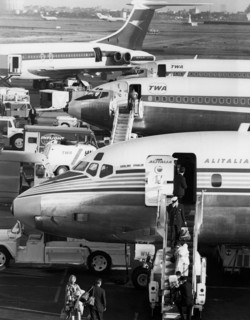 New York airport.