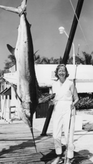 Bahamas, bimini, a sizable marlin.