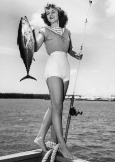 The winner of the fishing contest.