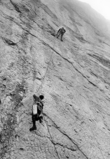 Two climbers.