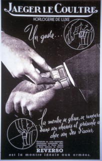 Switzerland. Brassus. An Old Poster of Jaeger Le Coultre Watchmaker's