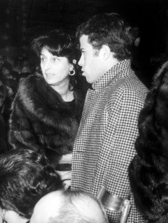 Anna Magnani and son Luca.