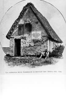 Giuseppe Garibaldi The Hut Where He Took Refuge With Anita.