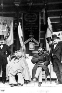 Giuseppe Garibaldi Workers Banquet Held At The Mausoleum Of Augustus In Rome.