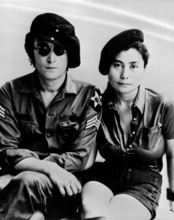 John Lennon And Yoko Ono.