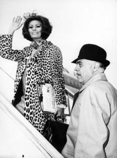 Sophia Loren With Husband Carlo Ponti.