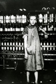 Addie Card, Anaemic Little Spinner In North Pownal Cotton Mill.