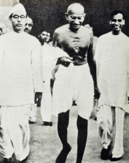 Mahatma Gandhi.