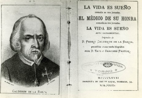 Calderon De La Barca Reproduction By A Book Of The Period.