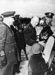 Dwight David Eisenhower Visiting Risano.