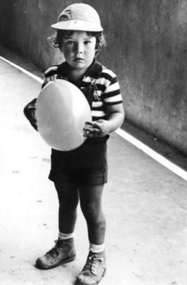 Baby With Balloon.
