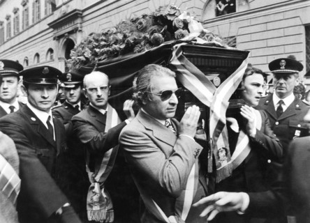 Funeral Of Luigi Calabresi.