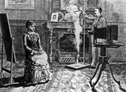 First Photographs With The Use Of Magnesium Flash.