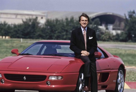 Luca Cordero Di Montezemolo, President Of Ferrari.