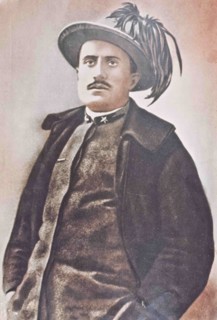 Benito Mussolini.