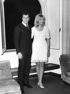 Tony Curtis and Monica Vitti.
