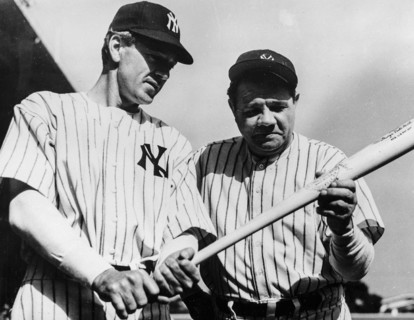 Gary Cooper and Lou Gehrig.