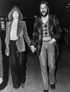 Eric Clapton and Pattie Boyd.