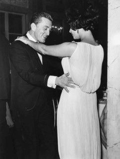 Kirk Douglas and Liz Taylor.