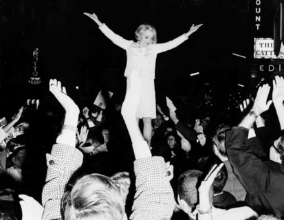 Marlene Dietrich.