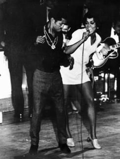Sammy Davis Jr and Lola Falana.