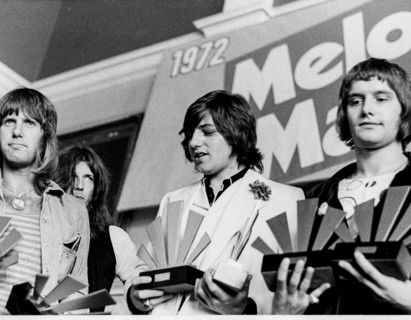 Emerson Lake Et Palmer, Carl Palmer, Keith Emerson and Greg Lake.