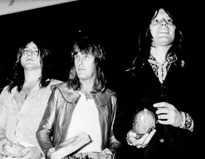 Emerson Lake Et Palmer, Carl Palmer, Keith Emerson and Greg Lake.
